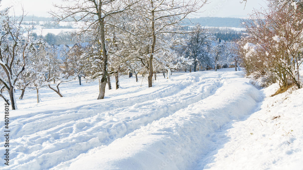 cold winter snow scenery cold winter snow scenery