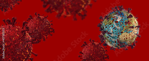 Coronavirus covid-19 planet...