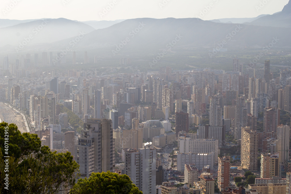 Obraz premium Benidorm city