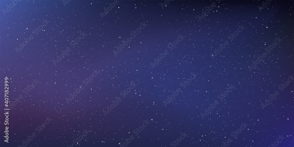 Obraz premium A high quality background galaxy illustration with stardust and stars illuminating the space.