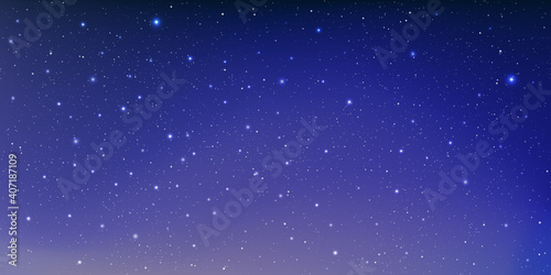 Beautiful galaxy background with nebula cosmos stardust and bright shining stars in universe  Vector illustration.