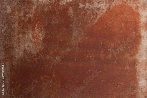 Background with rust, brown rusty iron texture.Old wall paer.