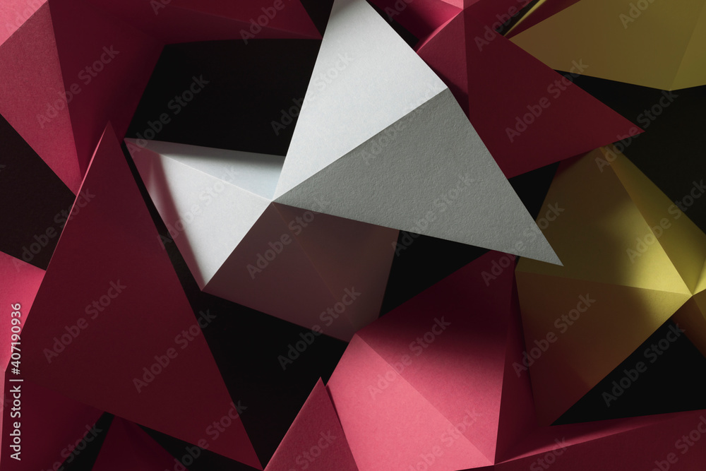 Colorful geometric shapes, abstract background Colorful geometric shapes, abstract background