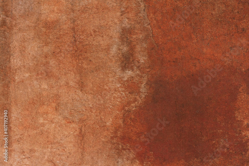 Background with rust  brown rusty iron texture.Old wall paer.