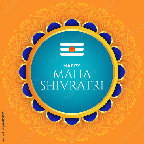Happy Maha Shivratri Background 