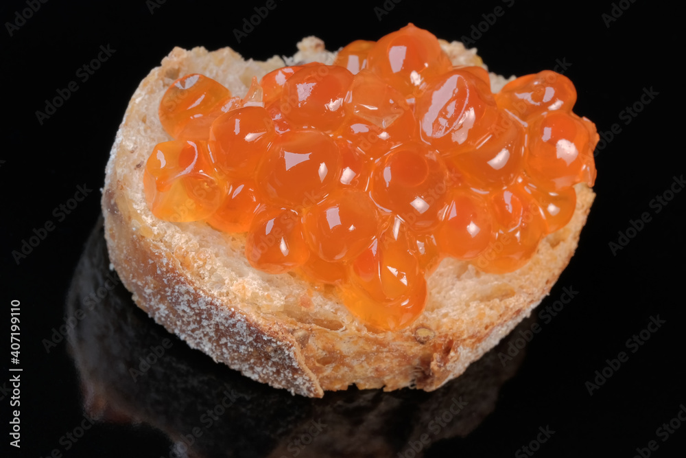 Red chum salmon caviar Red chum salmon caviar