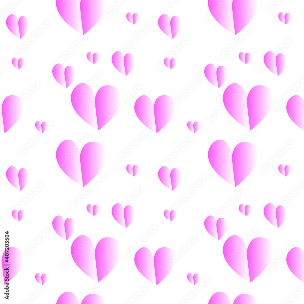 Hearts for Valentine's Day. For packaging. For a gift. Hearts for Valentine's Day. For packaging. For a gift.