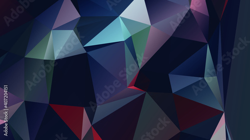 Abstract Color Polygon Background Design  Abstract Geometric Origami Style With Gradient. Presentation Website  Backdrop  Cover Banner Pattern Template