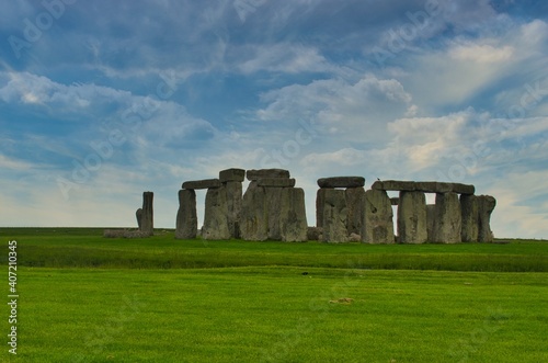 The Stonehenge- Famous prehistoric UNESCO world heritage site in Salisbury, United Kingdom