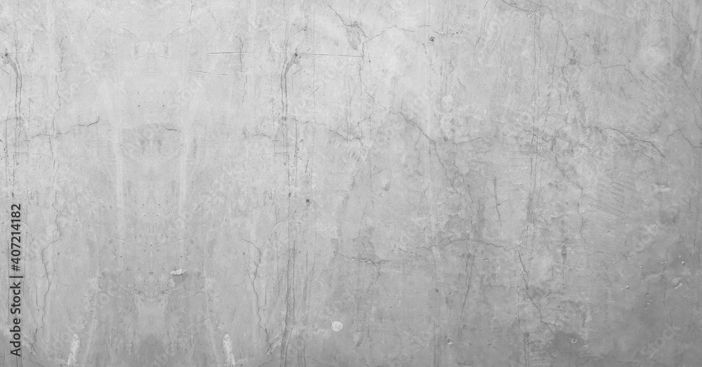 Fototapeta premium Grunge of grey cement wall for texture background. wall texture