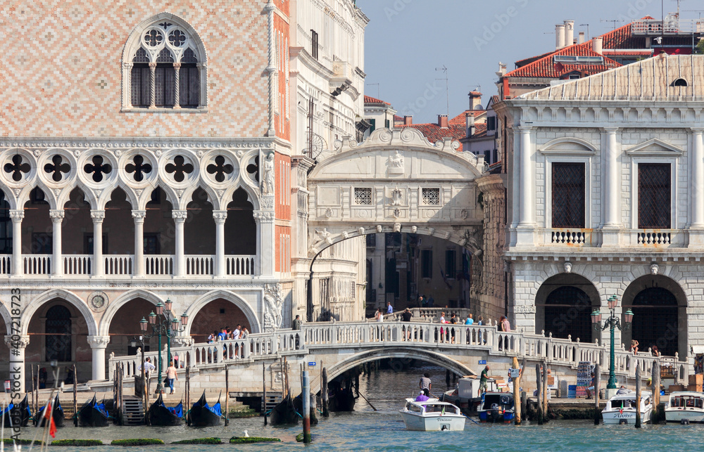 Naklejka premium Seufzerbrücke, Venedig, Italien