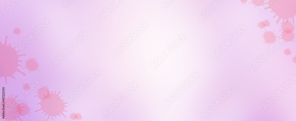 multi spreading of biological cell on purple gradient color background for world cancer day healthcare and prevention of illness concept multi spreading of biological cell on purple gradient color background for world cancer day healthcare and prevention of illness concept