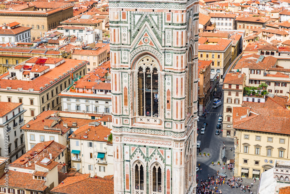 Campanile di Giotto in Florence, Italy
