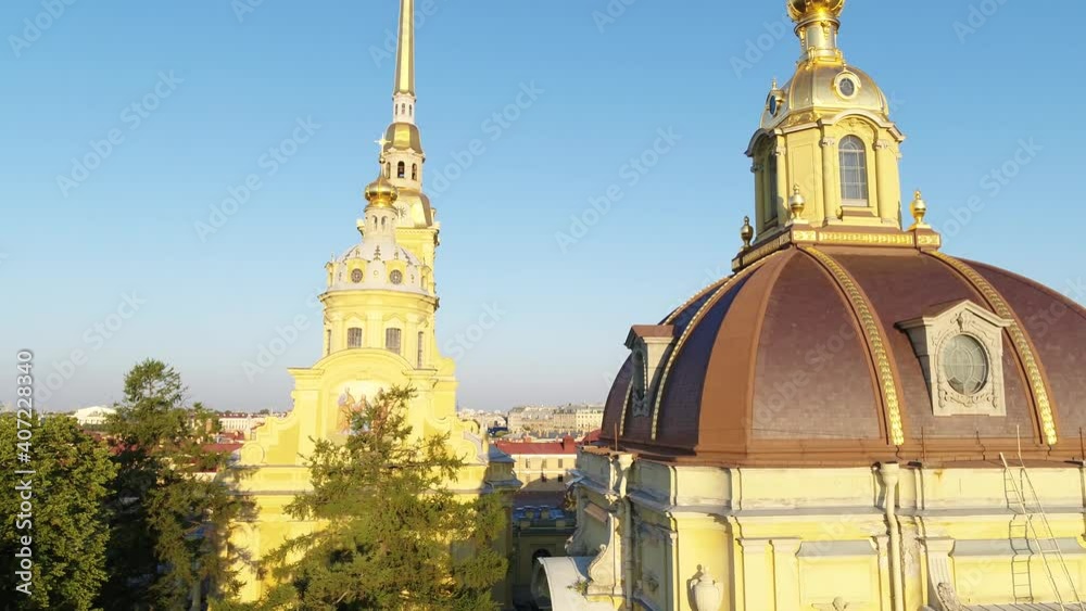 Peter And Paul Cathedral In St. Petersburg Peter And Paul Cathedral In St. Petersburg