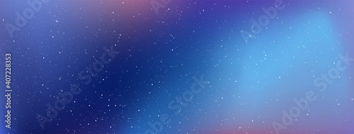 Star universe background, Stardust in deep universe, Milky way galaxy, The night with nebula in the cosmos, Vector Illustration.