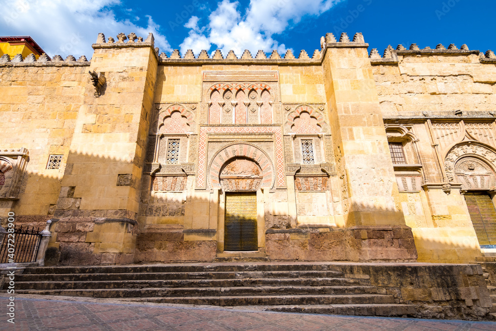 Obraz premium muslim architecture of cordoba mosque, Spain