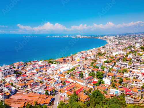 View of the city of Puerto Vallarta