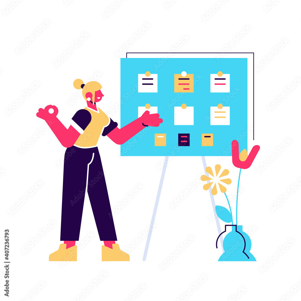 Concept of successful task completion, effective work planning