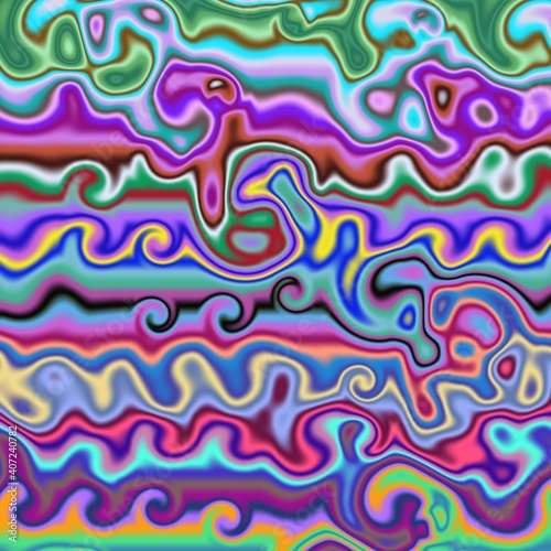 Multiple colour dye