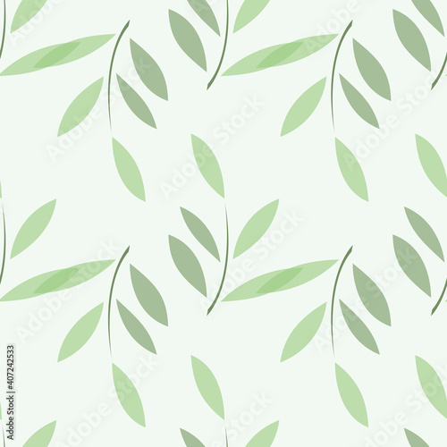 Vector tropical leaves seamless repeat pattern design background. Perfect for modern wallpaper, fabric, home decor, and wrapping projects.