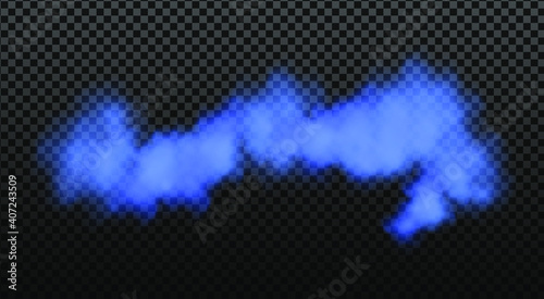 Green stink bad smell, smoke or poison gases,chemical toxic vapour.Vector realistic set of stench breath or sweat odor isolated on transparent checkered background.
