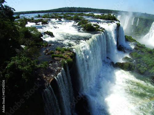 Photos The waterfalls of Iguazu viewed from the Brazilian side