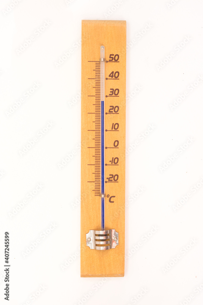thermometer isolated on white