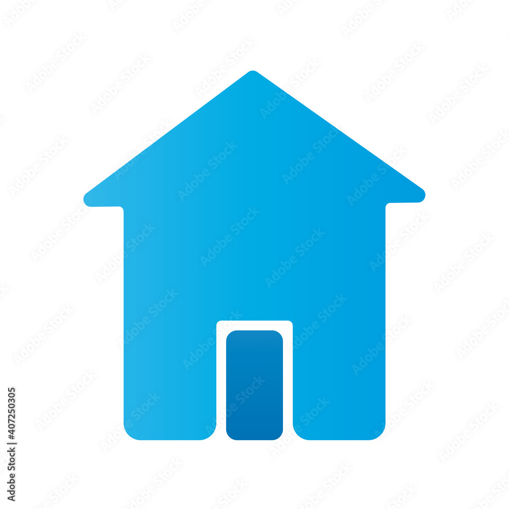 home facade silhouette style icon home facade silhouette style icon