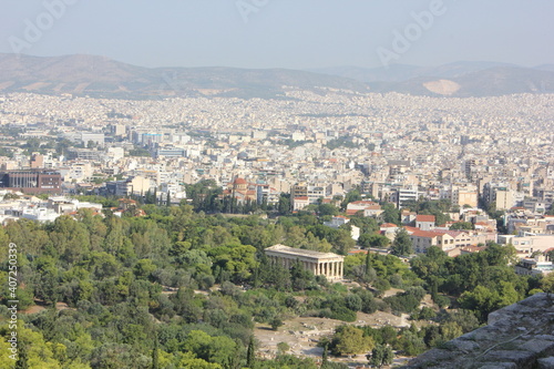 Athènes vue de l'Acropole © Maxence