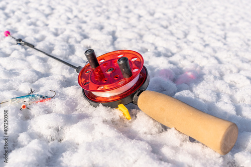 Winter fishing rod