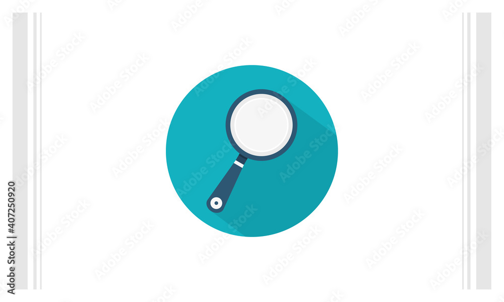 Search flat icon vector template, Technology design icon concepts, Creative design Search flat icon vector template, Technology design icon concepts, Creative design