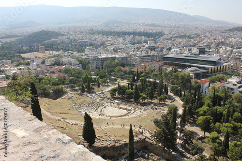 Théâtre vue de l'Acropole