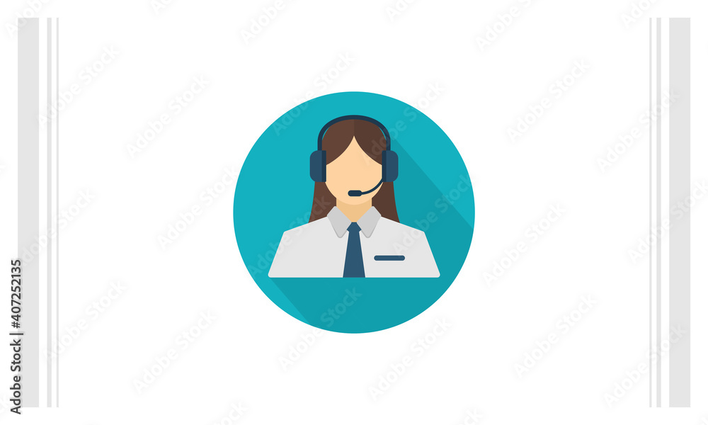 Presenter flat icon vector template, Technology design icon concepts, Creative design Presenter flat icon vector template, Technology design icon concepts, Creative design