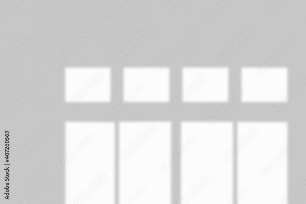 Window shadow drop on white wall background Window shadow drop on white wall background