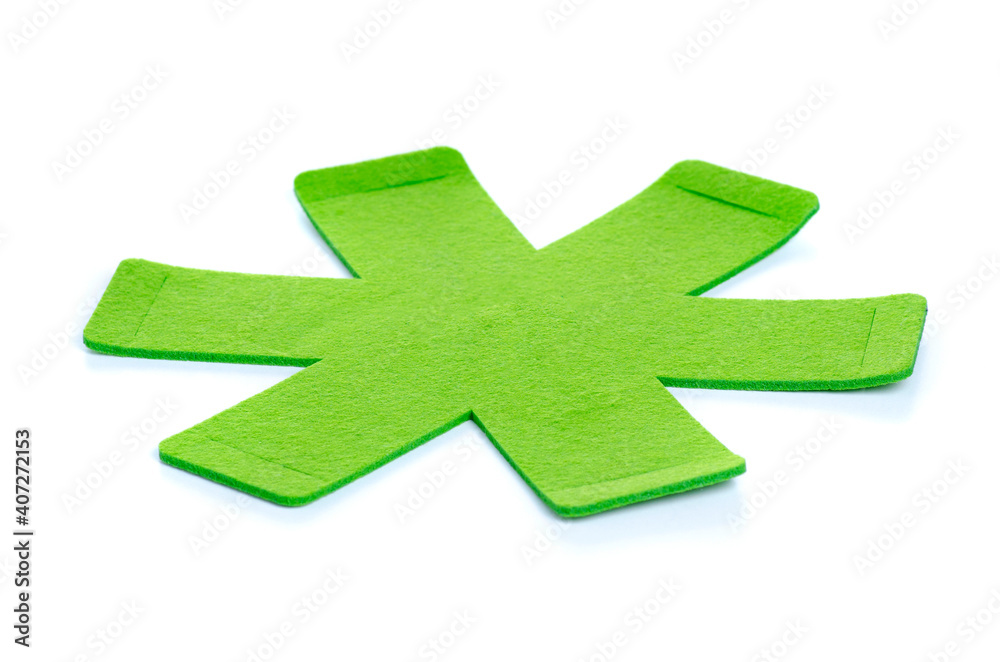 Obraz premium Hot pan stand on white background isolation