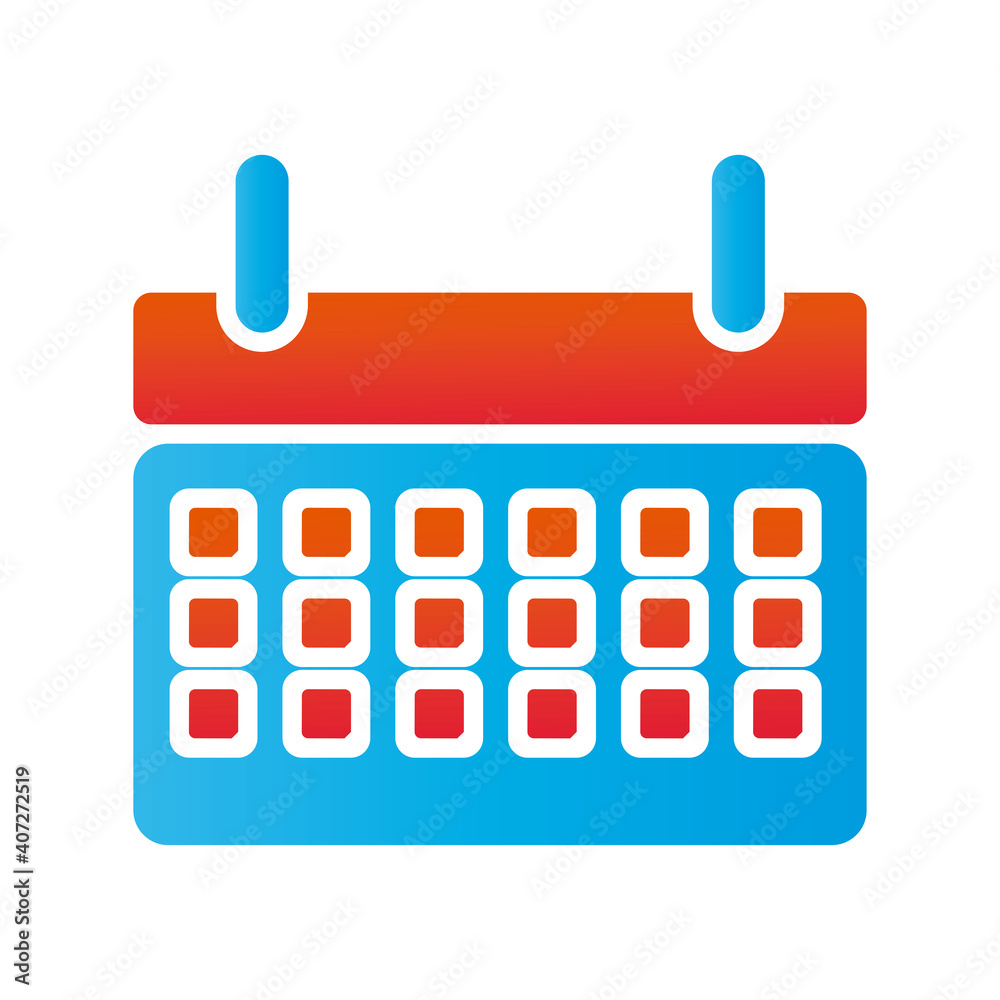 calendar reminder flat style icon calendar reminder flat style icon