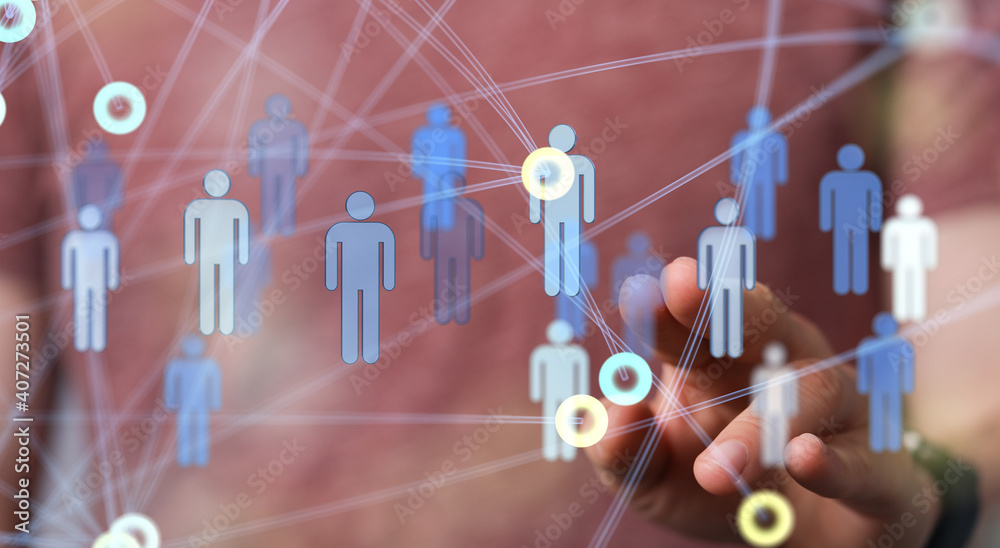 organization chart team concept networking technology. organization chart team concept networking technology.