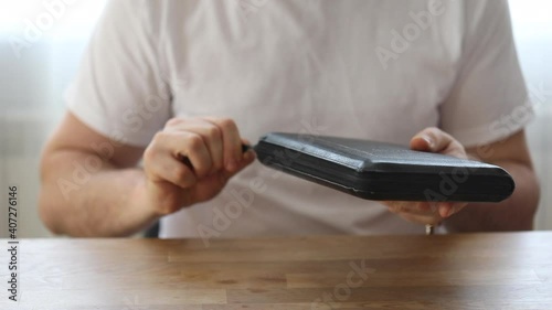 Sunday man  readings bible, a christian man reading the bible.