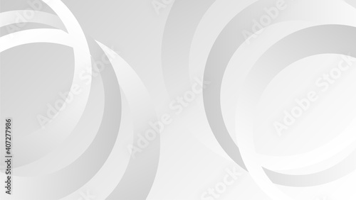 Abstract white and grey background vector