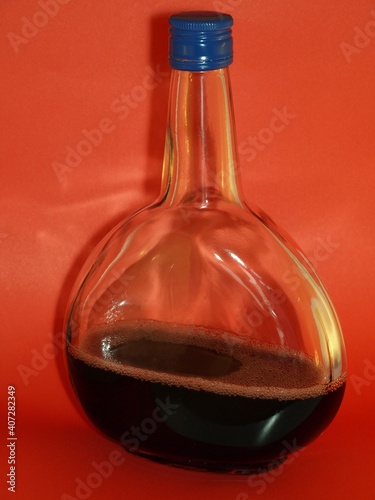 Naklejka Czerwone wino