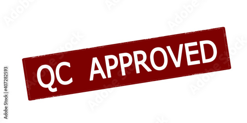 Quality check approved