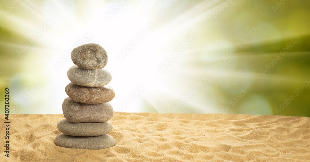 image of stones on the sand close-up image of stones on the sand close-up