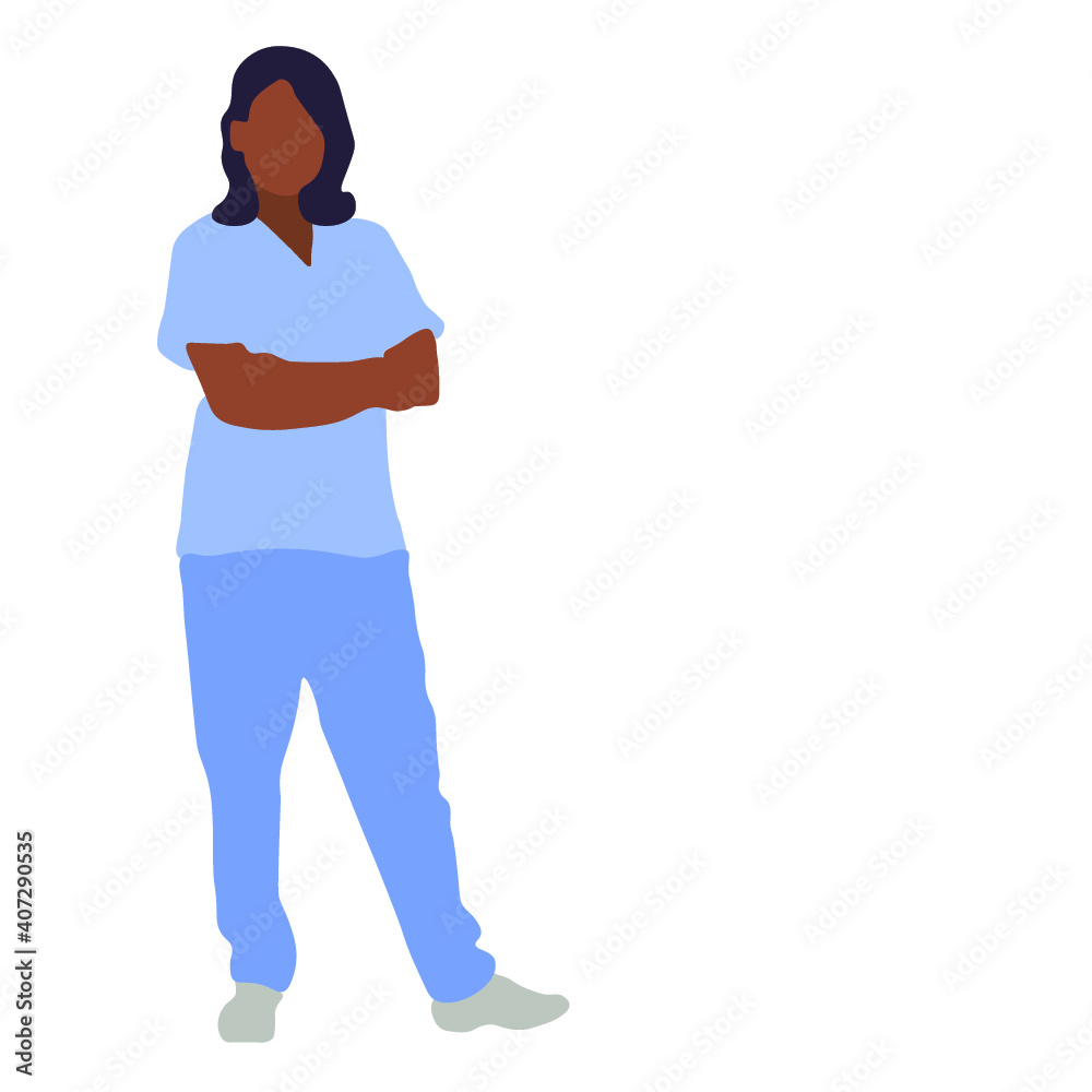 Naklejka premium nurse 