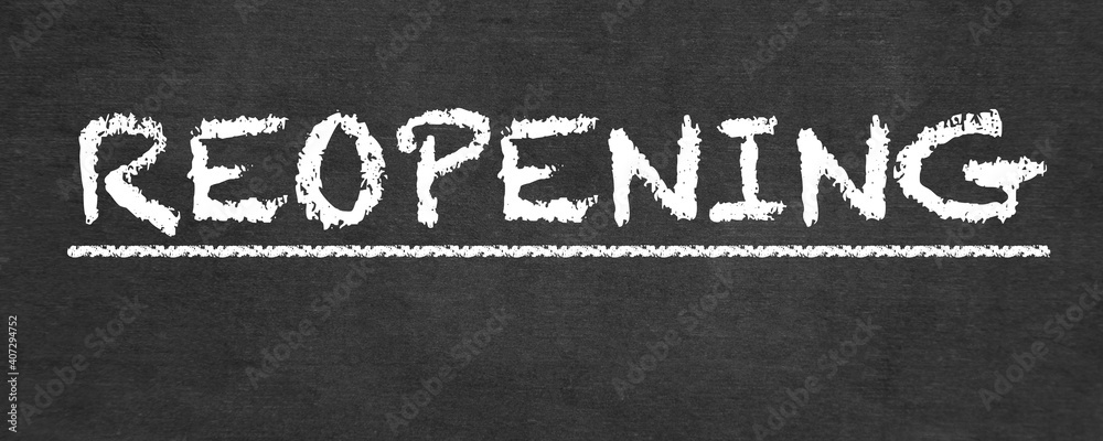 Fototapeta premium Reopening