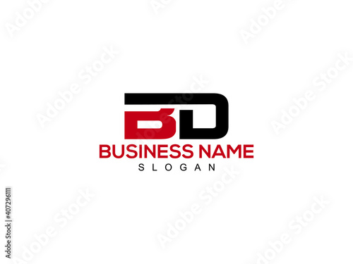 Bd b d Letter Type Logo Image, BD Logo Letter Design