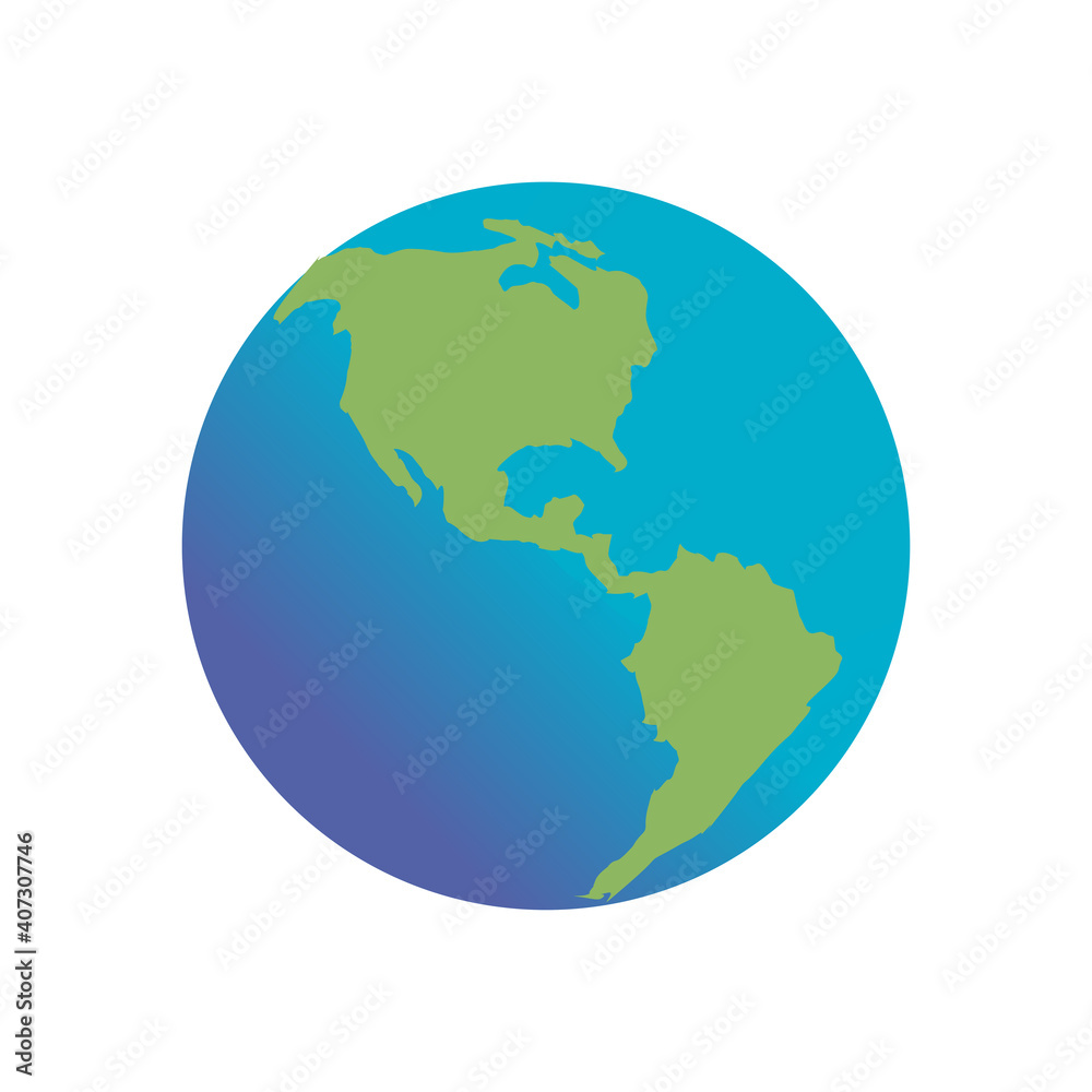 world sphere icon vector design