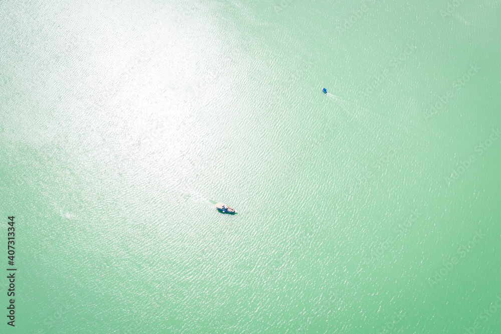 view of the lake Abrau near Novorossiysk city in Abrau Durso village, Russia