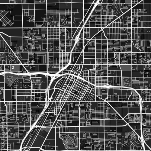 LasVegas, UnitedStates dark vector art map