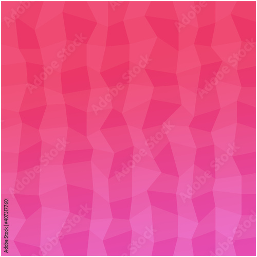 Pink hues abstract geometry background