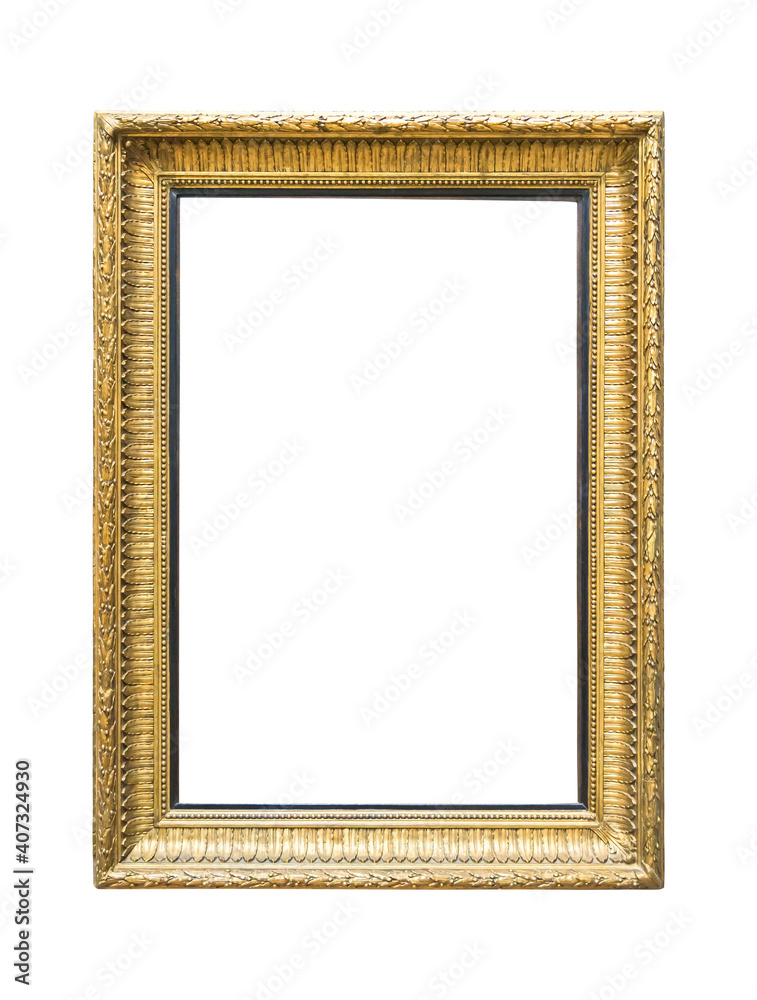 Rectangle decorative golden picture frame Rectangle decorative golden picture frame